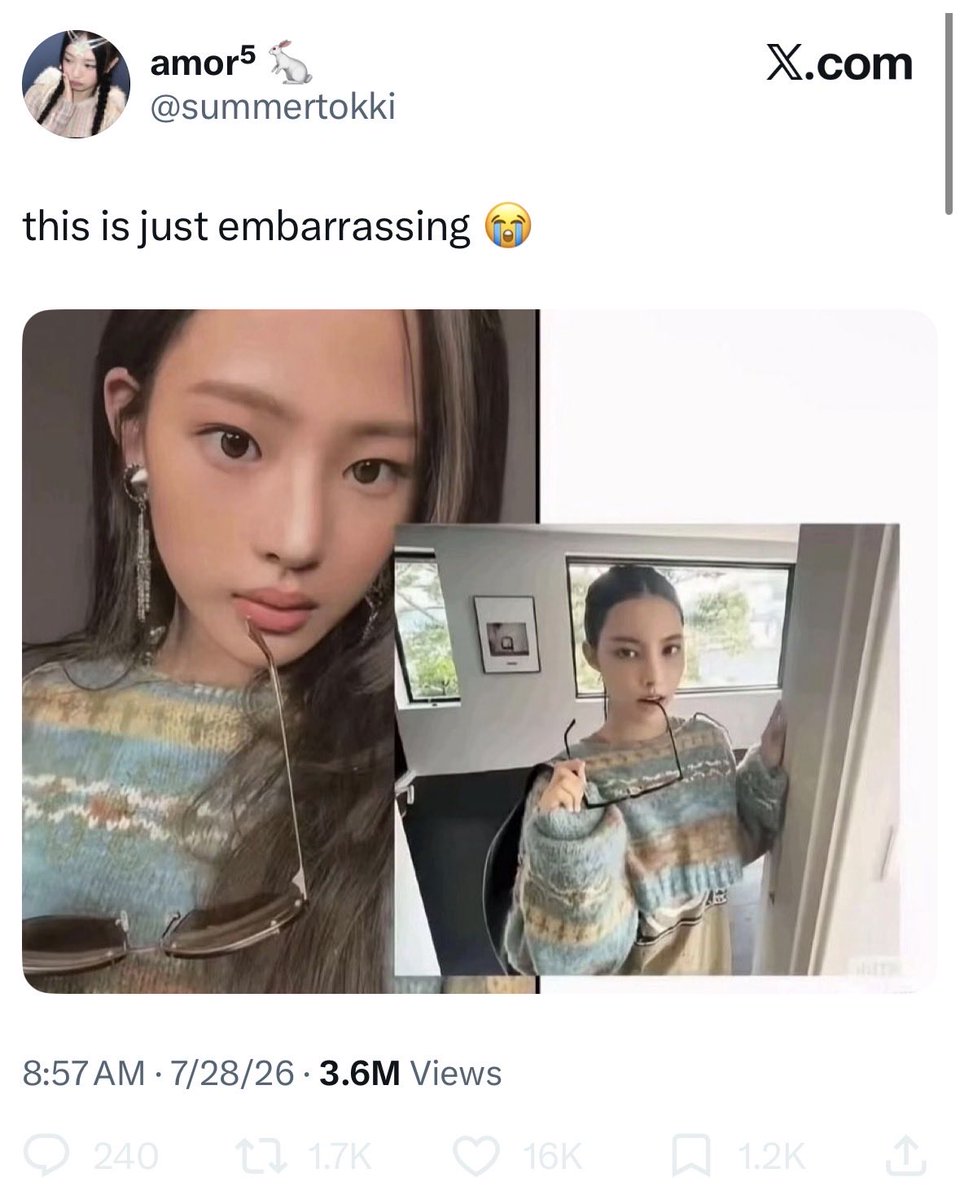 THEOGWHITEMAMBA's tweet photo. this nasty ratio, people are sick of tokki nonsense 😭 https://t.co/h6W9bJpnpx