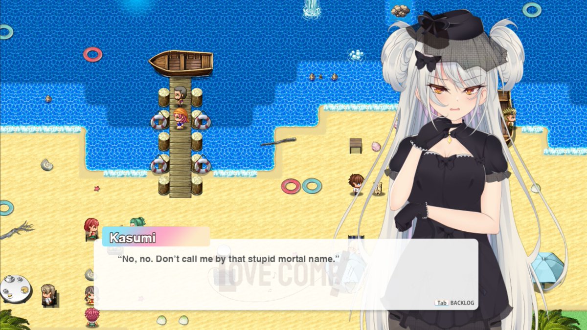 howadesuno's tweet photo. A quick reminder: Love Comp! has no shortage of eccentric characters.

#LoveCompGame #VisualNovel #IndieGame https://t.co/6F2BI3e2jc