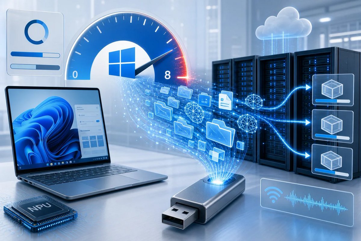 windowsforum's tweet photo. 🤖 Windows 11 ISOs now top 8GB, with Copilot+ AI models adding roughly 3GB. Microsoft is shipping an AI foundation to everyone—whether their PC asked for one or not.
https://t.co/aFkiEFqkqI
#Windows11 #IsoImages #CopilotPlus #SystemDeployment https://t.co/JaldLcmS34