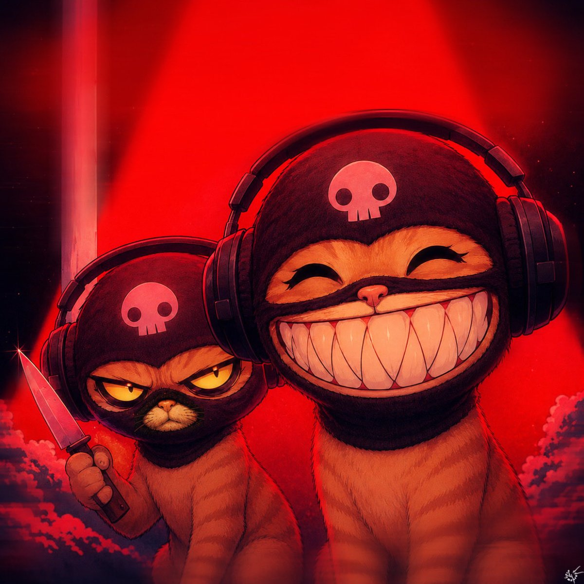 didnwakeupp's tweet photo. Day 322 of new $MASK PFPs:

Smiling through the red market https://t.co/9dhiVkgzGm