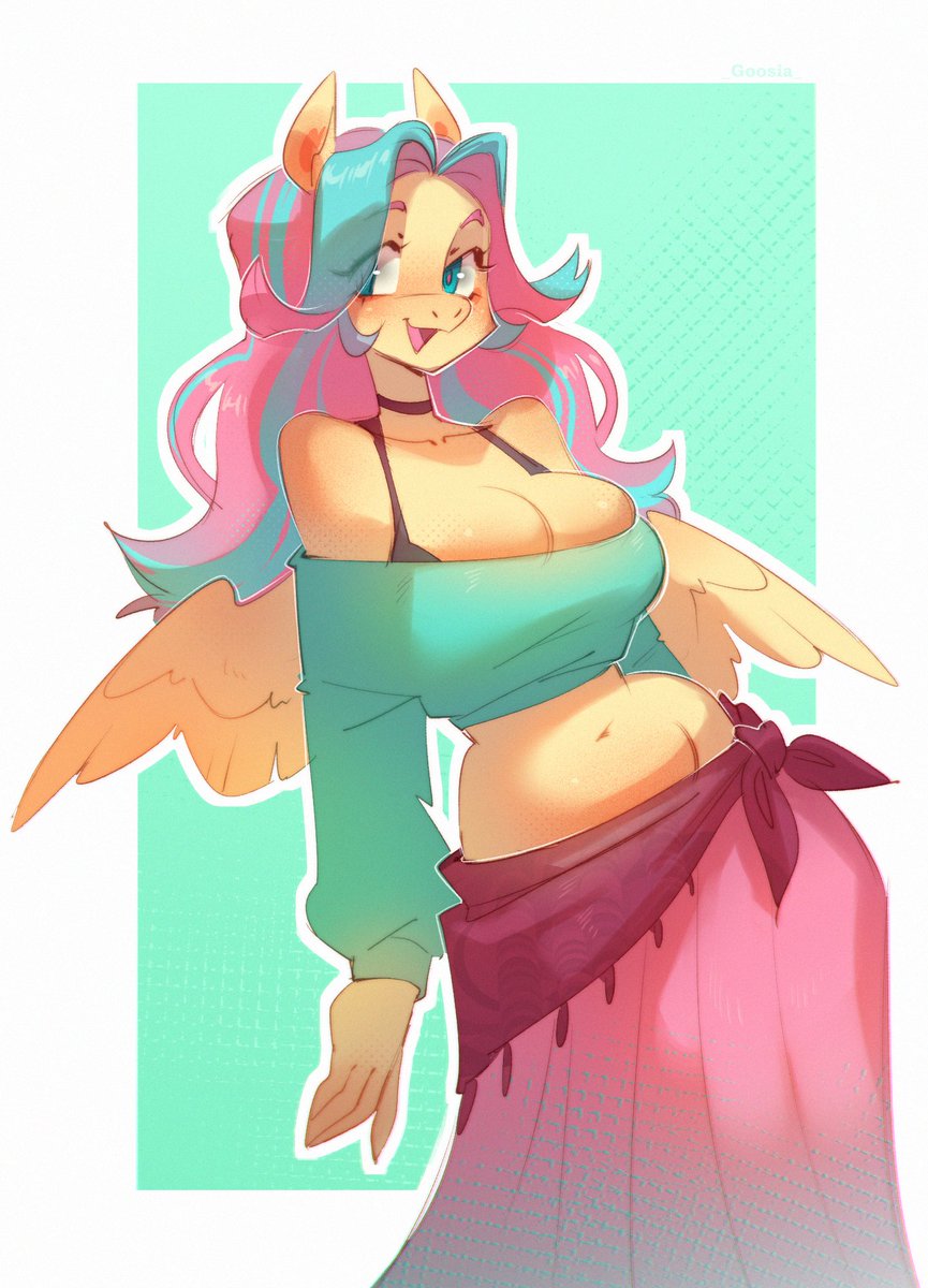 Goosia8's tweet photo. Sketch new Fluttershy🦋

#MLP https://t.co/JXKxbulOcC