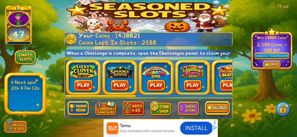 JazzCreate's tweet photo. 🎰 Seasoned Slots v3.3.8 is live! 👻🍀 Two brand new slot machines, Daily &amp; Permanent Challenges, Win Celebrations, improved Daily Reward Wheel, new music &amp; SFX, UI improvements and lots more! Download now on Google Play! #indiedev #gamedev #Android
https://t.co/C4XSN7lJMw https://t.co/95lYb6r8J0