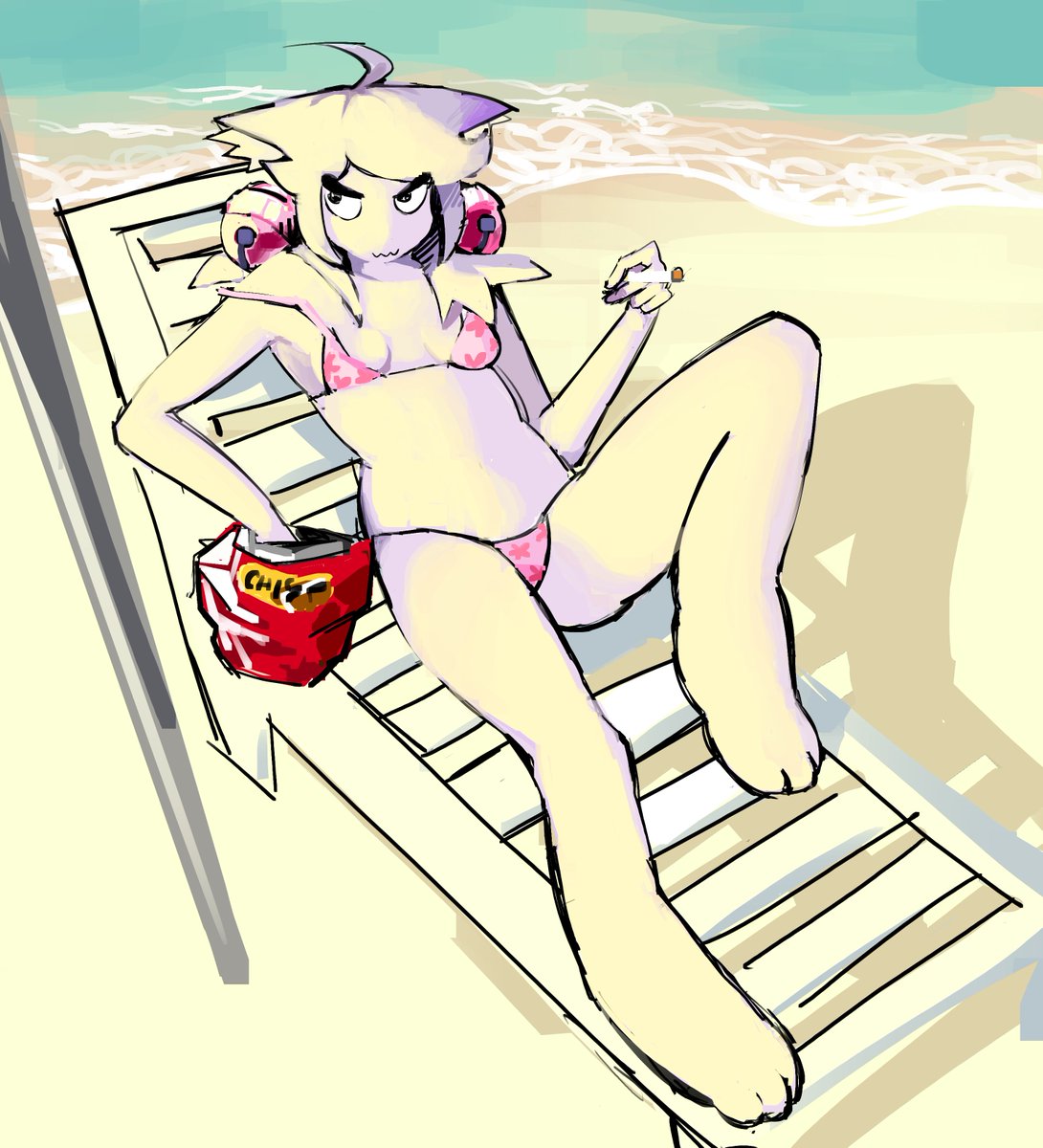 aliengrillzero's tweet photo. ok u guys really like mew mew #deltarune https://t.co/m5R3je49v5