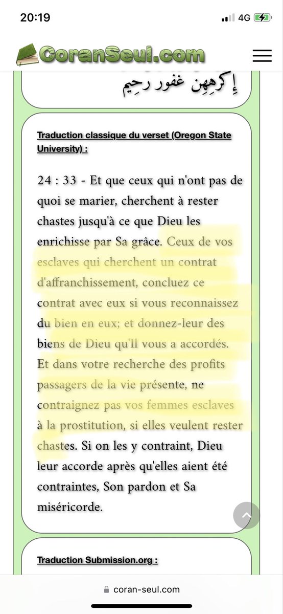 ibrah30210's tweet photo. @King__Bantu Un esclave en islam est un criminel, une personne qui n’a pas de bien en lui !! 
Les esclaves qui ont un bien en eux doivent être relâché !! 
Et il n’y a pas de mention de couleur de peau dans l’islam !! https://t.co/6ixazZ4eM1