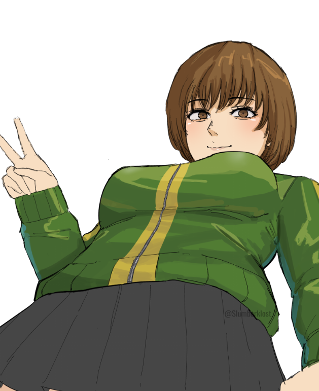 Slumberklost's tweet photo. I just learned that it is Chie Satonaka's birthday today🥳 #Persona4 https://t.co/KKkMXyd56Y