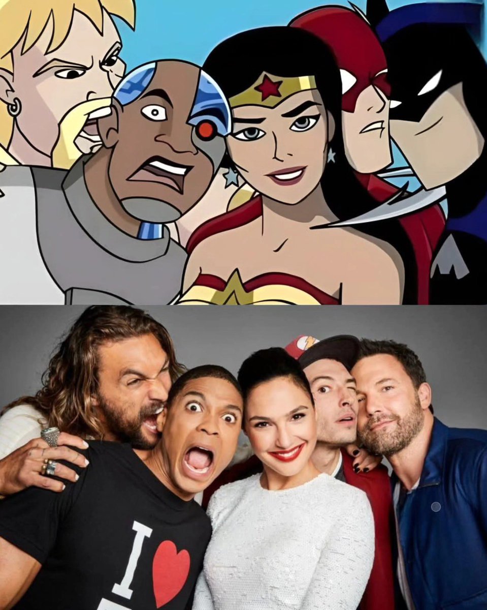 Nonyesf's tweet photo. What could have been the justice league in the extinguished DCEU👌 https://t.co/2JDeMmD44Z