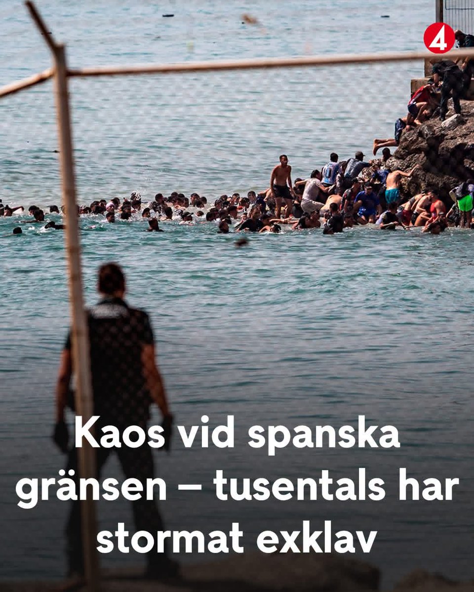 MickeK69's tweet photo. Så här ser det ut när vänsterpartier sitter vid makten - migrationskaos. 

Sen följer bidrag, där våra skattemedel slösas bort, inte sällan på illegala migranter. Och så följer kriminalitet och otrygghet.

Låt det inte hända i Sverige igen!! Rösta blågult i september 💙💛

#val2026
