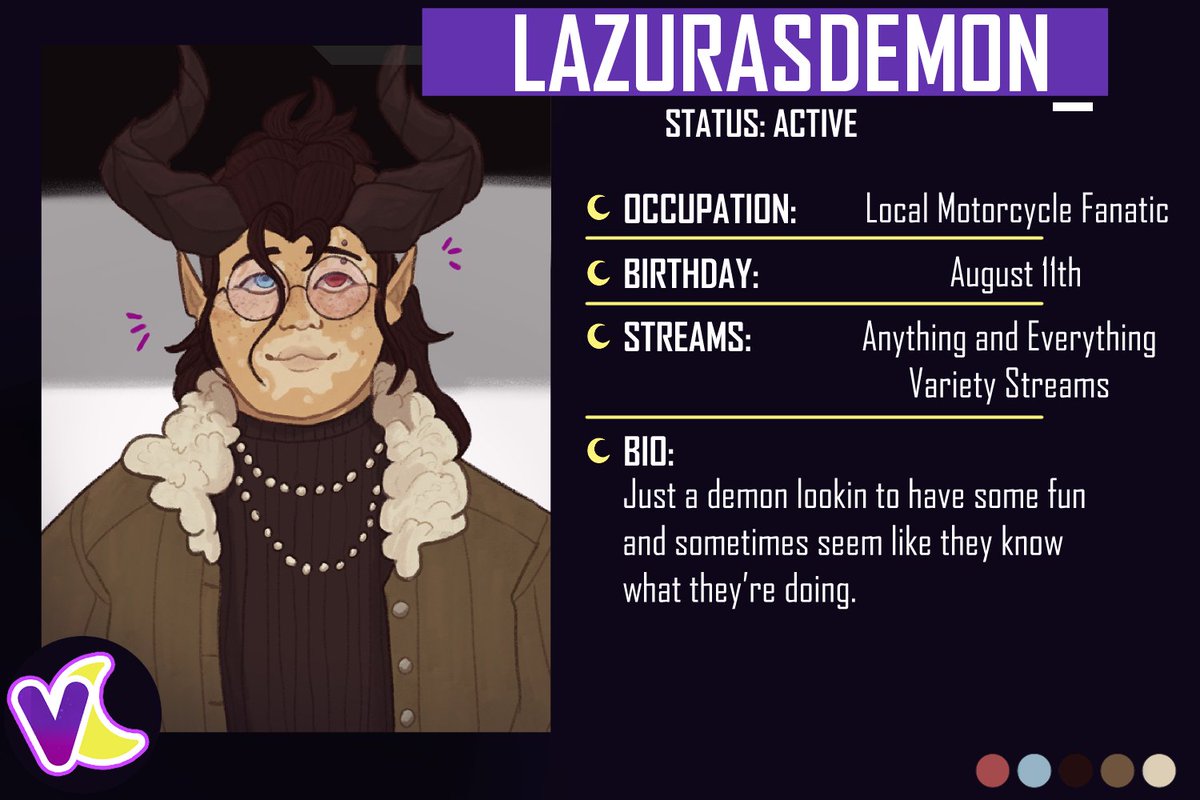 vtclipse's tweet photo. 『 Intercepting Transmission 』
   New Character Unlocked!
   Welcome in lazurusdemon_ ! https://t.co/gj6Su6Nlnf