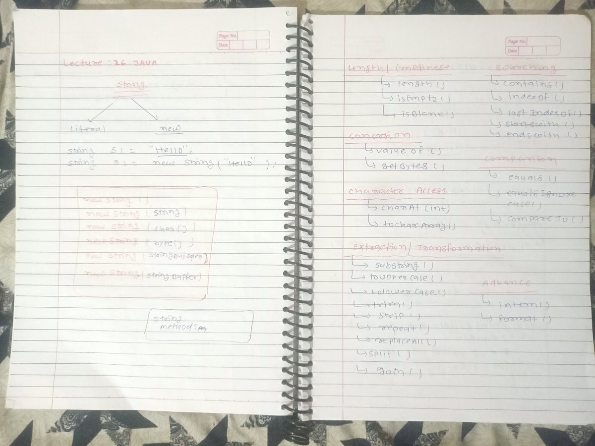 AzadKumar161440's tweet photo. Day - 26/100 ✅ | Java Full
Today I completed Java Strings Part 2, where I explored Java's most commonly used String methods and understood the differences between StringBuilder and StringBuffer.
#Day26 #100DaysOfCode #Java #JavaProgramming #Strings #StringBuilder https://t.co/3AWCqmnZ1h