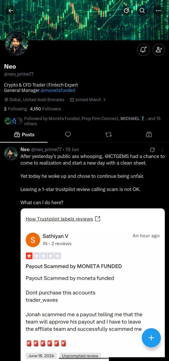Ray_M602's tweet photo. @0thayyab0 @MonetaFunded @neo_prime77 @Traders_Waves @SavableApp All done ✅ 
@TheJonaidKhanFX 
@TraderX0X 
@FVGfxGO https://t.co/yp36i6iTd3