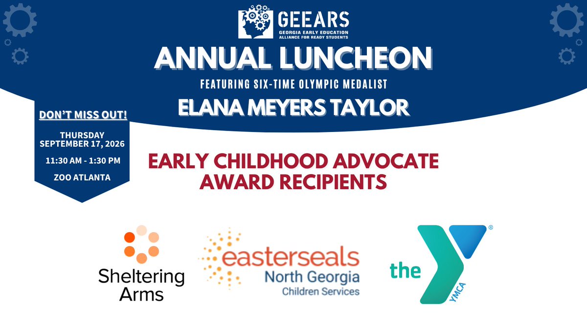 GEEARS: GA Early Ed Alliance for Ready Students tweet media