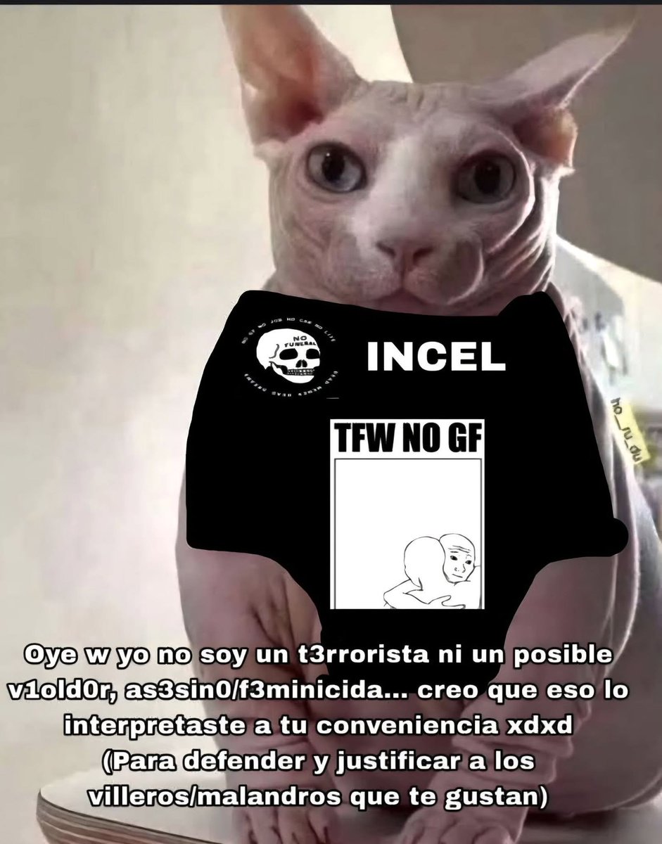 KarbienPiss's tweet photo. LOS INCELS SON PELIGROSOS WEY SON UN PELIGRO PARA LA HUMANIDAD WEY https://t.co/oacUUYt3hi