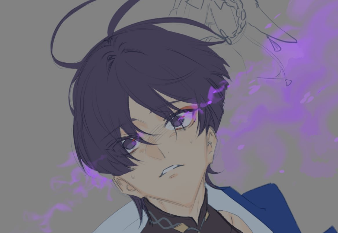 elidanus's tweet photo. Doing an illustration since I've never drawn the wanderer before

#genshin #wanderer #scaramouche https://t.co/AR8uvyd7jX