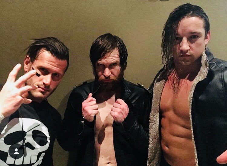 MorbydFayth13's tweet photo. GIVE ME THIS TRIO. I BEG OF YOU. #aewcollision https://t.co/JwJ01S4kwC