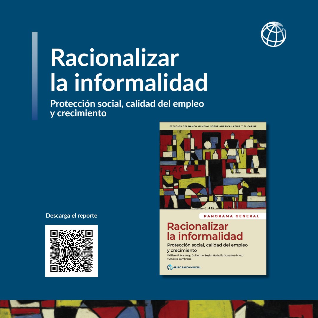BancoMundialLAC's tweet photo. Crear empleos de calidad en #AmLat y el #Caribe requiere de un análisis profundo y datos muy claros. ¿Cómo funcionan realmente los mercados laborales en la región?

Te invitamos a descubrir una nueva perspectiva. Descarga el reporte aquí: https://t.co/s7dpadBbGj https://t.co/79fWlzfo3G
