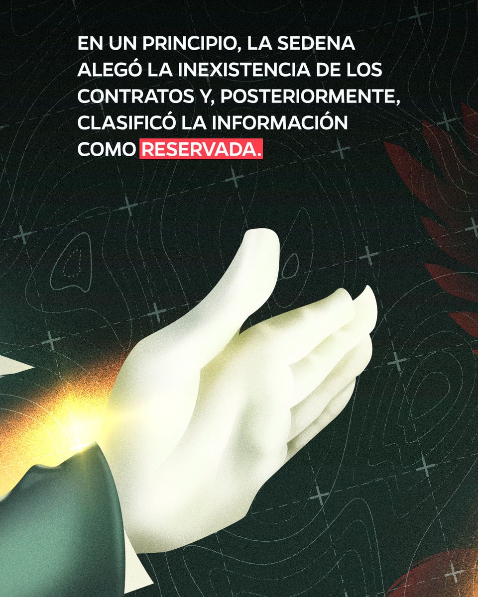 R3Dmx's tweet photo. Sigue pendiente la entrega de las versiones públicas de los contratos relacionados con Pegasus. El Primer Tribunal Colegiado del Trigésimo Circuito confirmó que la Sedena debe cumplir la resolución inatacable del INAI. https://t.co/HoRmJCVVyP