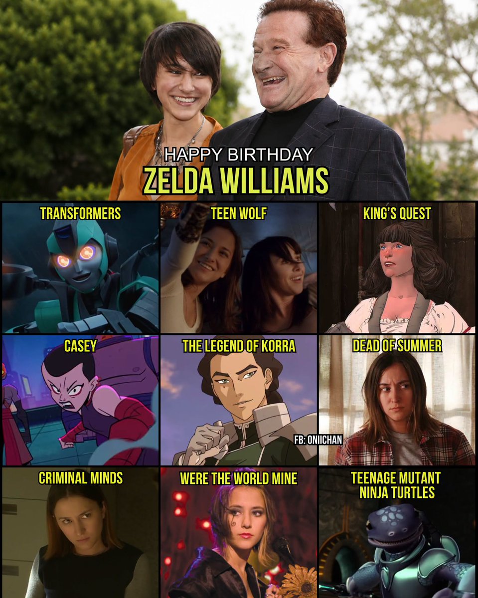 oniichanph's tweet photo. Happy 36th Birthday to Zelda Williams! 🎉

Known for her work in animation, television, film, and video games, Zelda Williams has built a diverse career with memorable performances across a wide range of genres. She is best known for voicing the formidable Kuvira in The Legend of Korra, while also earning recognition for standout roles in fan-favorite series such as Teen Wolf, Rise of the Teenage Mutant Ninja Turtles, and Transformers: EarthSpark.

Her versatility as both an on-screen performer and voice actress has made her a familiar presence to audiences across multiple generations of entertainment.

Some of her most notable roles include:
• Kuvira (The Legend of Korra )
• Caitlin (Teen Wolf)
• Cassandra ""Casey"" Jones / Foot Recruit (Rise of the Teenage Mutant Ninja Turtles 
• Spitfire (Transformers: EarthSpark )
• Y'Gythgba / Mona Lisa (Teenage Mutant Ninja Turtles )
• Drew Reeves (Dead of Summer)
• Melissa Miller (Criminal Minds)
• Leona (Jane the Virgin)
• Director (Lisa Frankenstein)
• Amaya Blackstone (King's Quest)
• Janice Hooker (Girl in the Box)
• Frankie (Were the World Mine)

Happy Birthday, Zelda Williams! 🎂