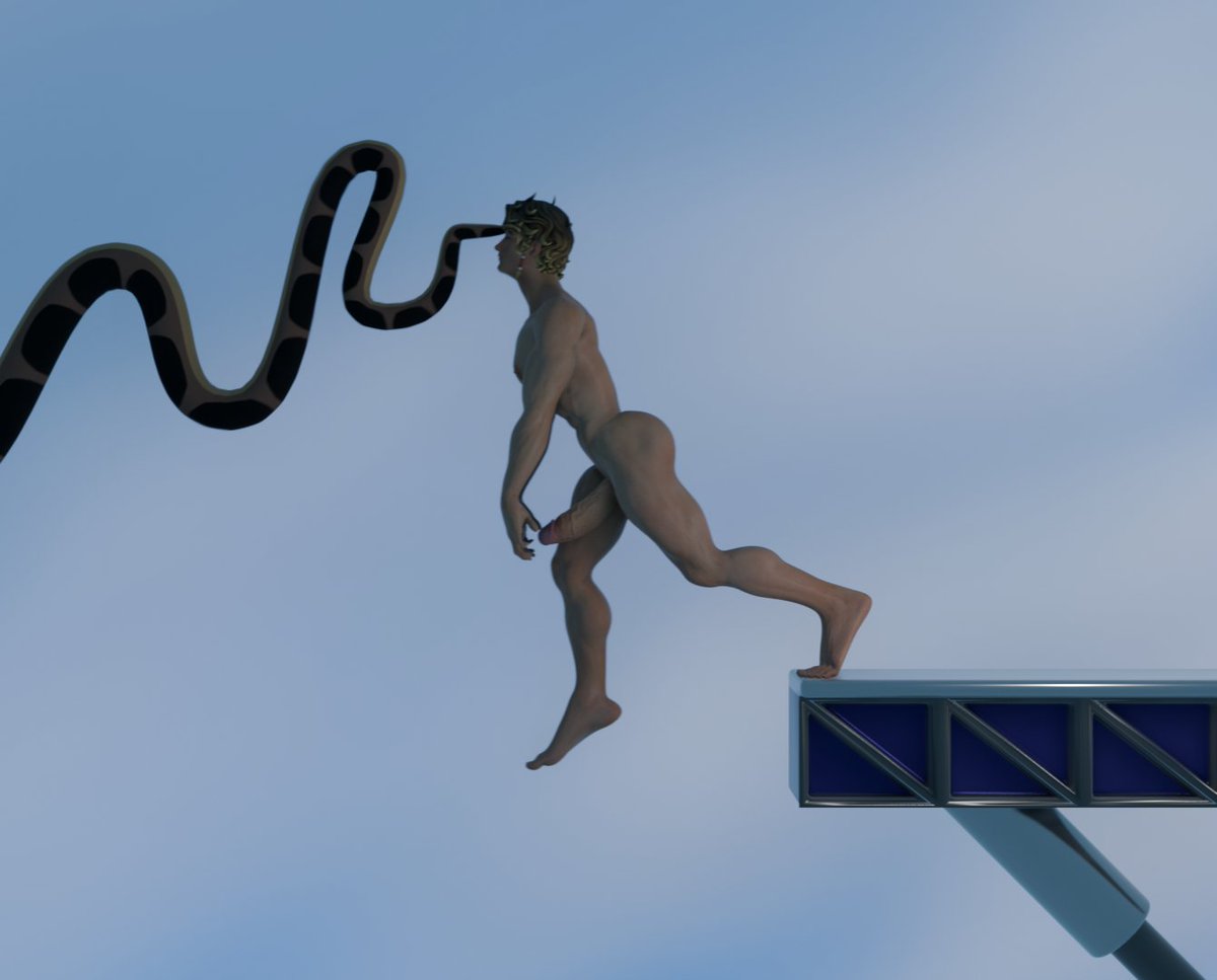 FellowDisaster's tweet photo. Some WIP's --- I'll try to make this a full animation, kind of my take on the Kaa scenes with a hot guy instead. Keep in mind I'm not that good at animating, more just havin fun and trying my best. Stay tuned!
Sparrow by: @themorwur
Snake by: @snek3d https://t.co/EgOlYmadme