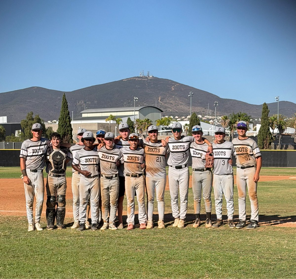 ZootsBaseball's tweet photo. Zoots Launch Pad coached by the legend Mike Firenzi (Redwood HS) finished a tremendous summer of development, training and playing with a 2nd place finish in the USABF down in San Diego.  These boys bonded and improved so much.  Excited to see these guys in the future! ⚾️⭐️ https://t.co/je6YF9WZpA