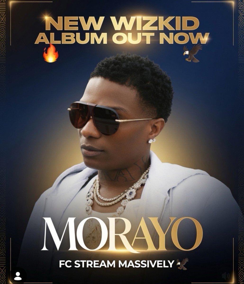 PreciousFolake2's tweet photo. New Wizkid album out now 😇
Y'all stream massively 🦅🦅🦅 https://t.co/2Le22fxG0N
