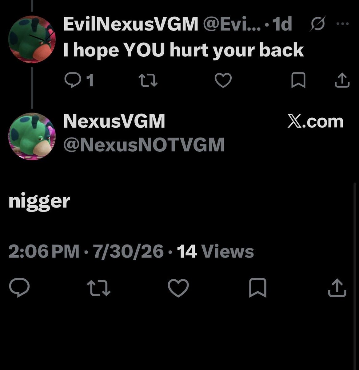 Phwepos's tweet photo. @milvel__ @krystalklean234 @NexusNOTVGM Bit late to the party but I logged on today and went to his account, someone posted an obviously joking comment and saw he replied with ts 👀 https://t.co/NLjCJSb2nR