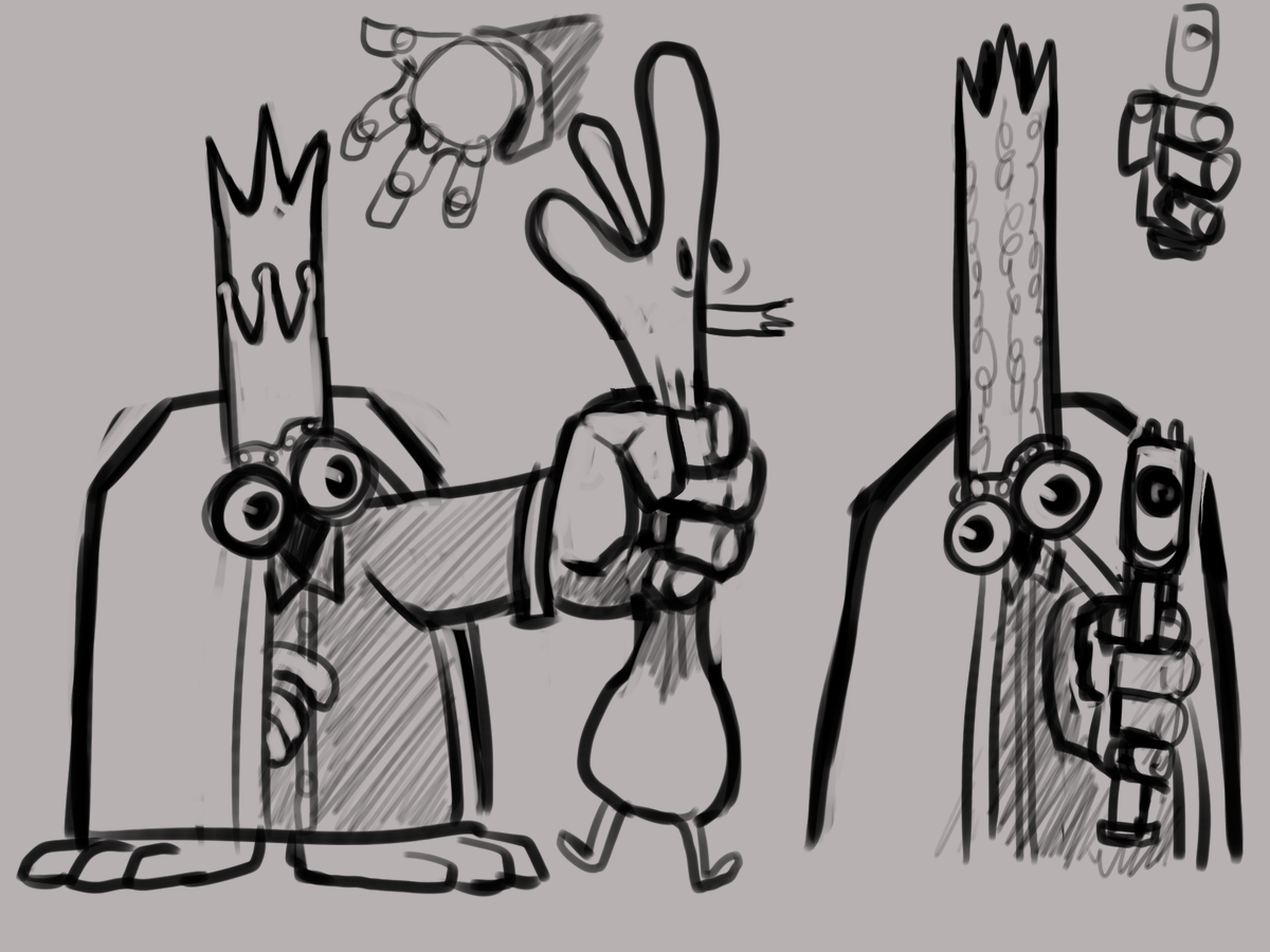 KalaKarppi's tweet photo. Double King Doodles https://t.co/UYT66JWbGv