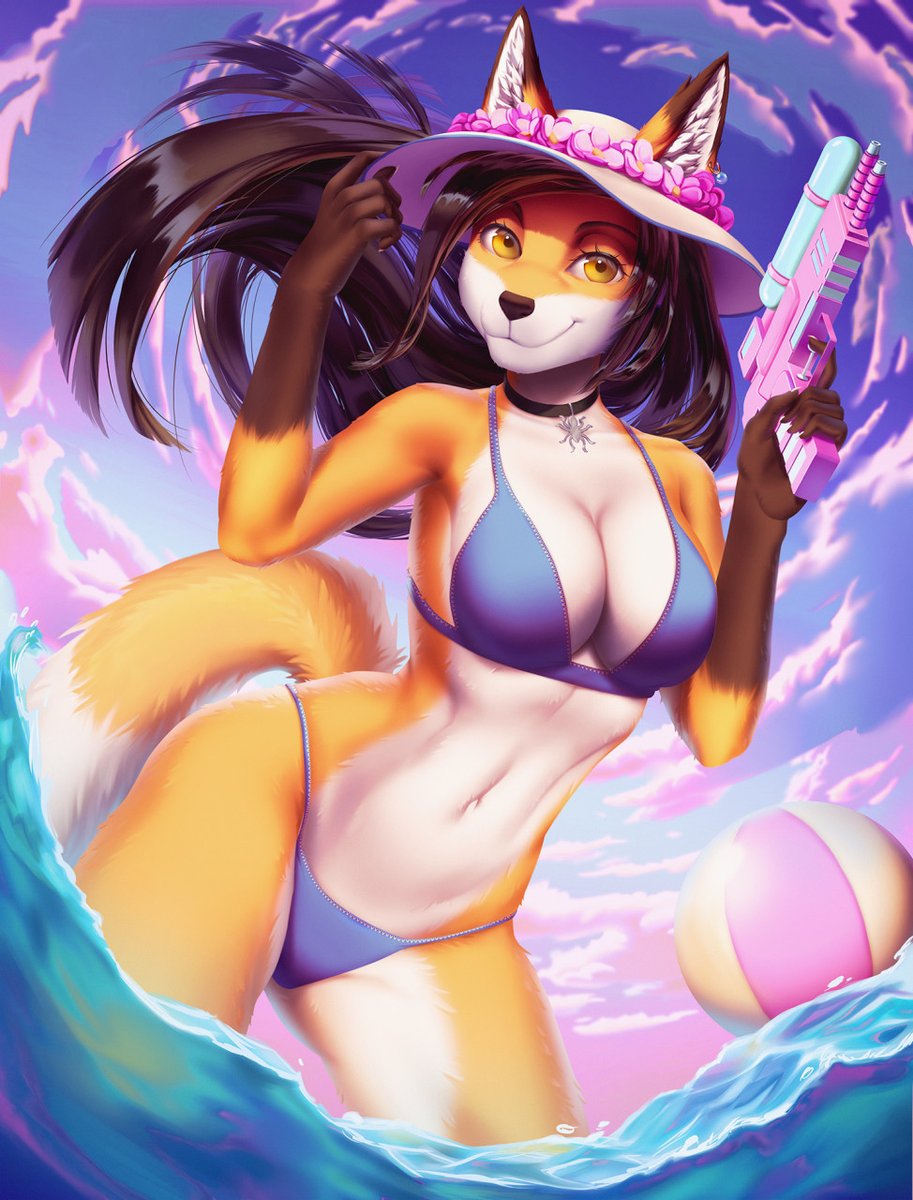 CollarSpider's tweet photo. Fun in the Water
Art by @pink_erie https://t.co/YZck2ABRVh