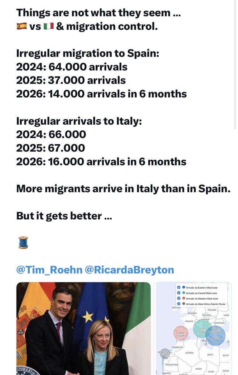 rumeliobserver's tweet photo. This Ceuta crisis is NOT about Spanish migration policy. That is certain.

It is about decisions by Marocco. 

PS: Or is there more? Could it be that some in the US hope to challenge Spanish territorial sovereignty, as was done over Denmark & Greenland? 👇

Putin-style?

@RoryStewartUK @vonderleyen @_FriedrichMerz @sanchezcastejon @J_MorenoSanchez @JosepBorrellF @fromTGA @Maximilian_Popp @CarloMasala1 @CarloCalenda @AnnaMariaCB @carlbildt @ClaudMajor