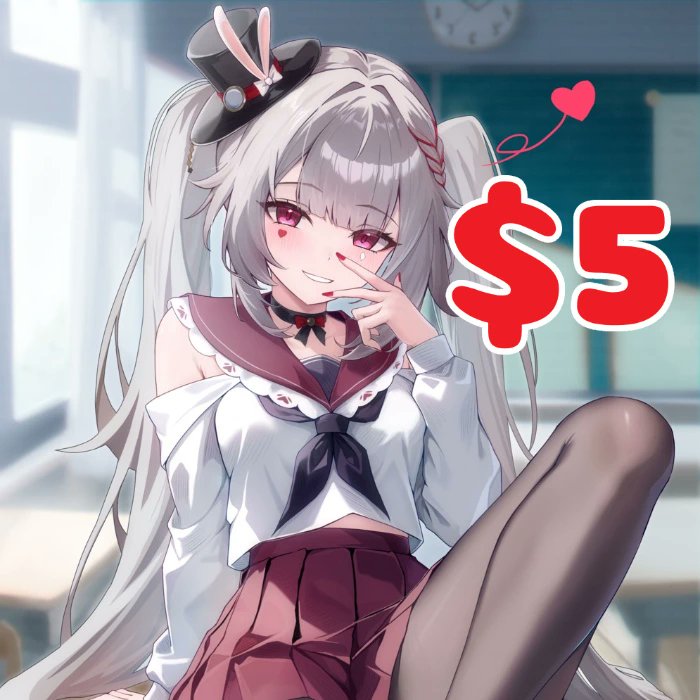 CensorAngel's tweet photo. Cute of ya! from Anonymous on Throne. ^-^ Thank you! https://t.co/7Hdu8sP4iW https://t.co/l7UFDRRqWk