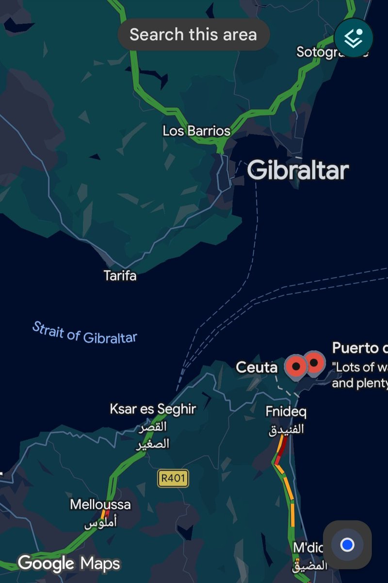 LearnToToad's tweet photo. Geopolitics lesson for all of you:

Morocco is an ally of Israel and the United States, a Zionist state.

Spain is geopolitically aligned against the Zionist alliance.

What's currently happening is actually an Israel-funded invasion of the Spanish territory at the northern tip of Morocco to seize control of that side of the Strait of Gibraltar, with the other side, Gibraltar, already being a UK territory. This would mean the Zionist states would be seizing full control of the major access point to the Mediterranean.

The foolish MAGA conservatives will continue to scapegoat "rabid Islam" while ignoring what's really happening and what forces are behind it. And, no, for the record, I'm not pro Islam either.