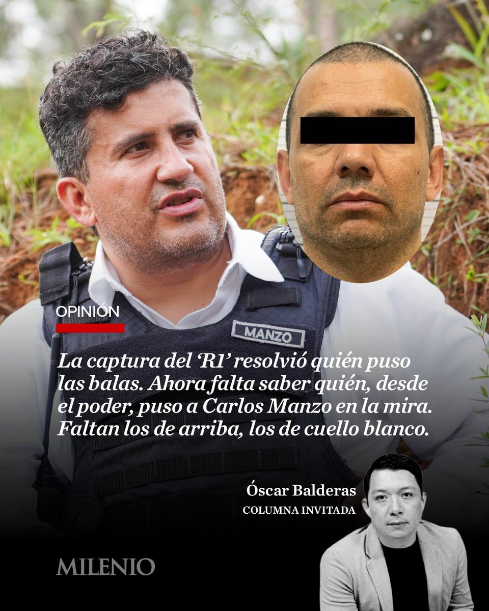 Milenio's tweet photo. #ColumnaInvitada | “El hombre que conoce esos secretos está, por fin, en manos el gobierno federal y, si quiere evitar un traslado a una prisión en Estados Unidos, podría empezar a hablar”
🖋️ La #opinión de @oscarbalmen
https://t.co/S3yqrkKG7A https://t.co/fZThlvBmIp