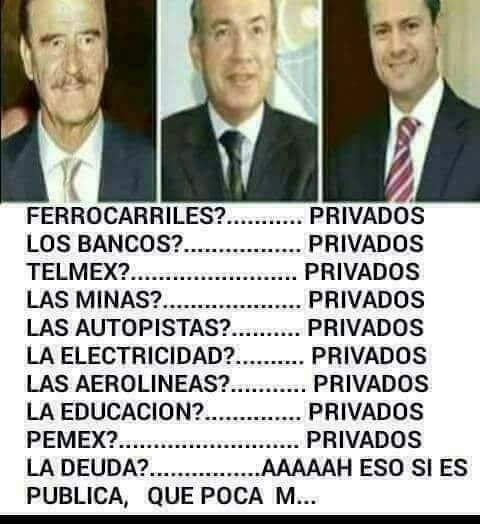Antonio_Tigre1's tweet photo. Y el pueblo? Que se chingue!! https://t.co/lBbvUfJCWI