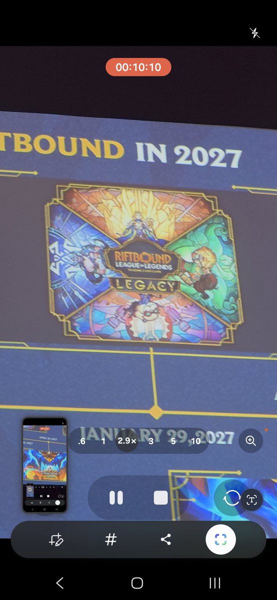 Collinka's tweet photo. Huge news for everything Riftbound! State of the game coming early next week. Release date for set 6 &amp; 7 as well as names! What is everyone most excited about? #riftbound https://t.co/a7amH2lTmN