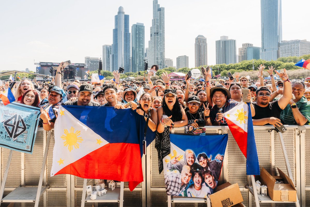 PopPlanet_'s tweet photo. SB19 Becomes the First Filipino Act to Perform at Lollapalooza Chicago. https://t.co/GUbiVjYdci