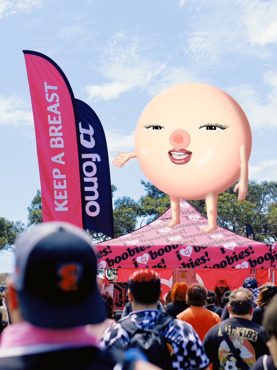 keepabreast's tweet photo. Gboob. 🏁🏁

Long Beach @VansWarpedTour was equal parts chaos, joy, and genuine connection.

Hundreds of conversations.
Thousands of smiles.
One incredible community showing up IRL.

For 26 years, the Keep A Breast traveling education booth has been part of Warped Tour, proving that prevention starts with community.

This year, we were excited to welcome @fomo and @boobillions into that story. Together, we created a space where music, digital culture, and breast health education came together in a way that felt authentic, fun, and welcoming.

Thank you to everyone who stopped by the Get Emo with fomo Photo Booth, shared your energy, and reminded us why showing up in real life still matters.

Special thanks to fomo and $boob for believing in our mission and helping us reach a whole new audience while supporting a legacy that's been growing for more than two decades.

If you haven't already, download the fomo app and check out their special offer for Warped Tour fans.

https://t.co/b1OFocyLGo