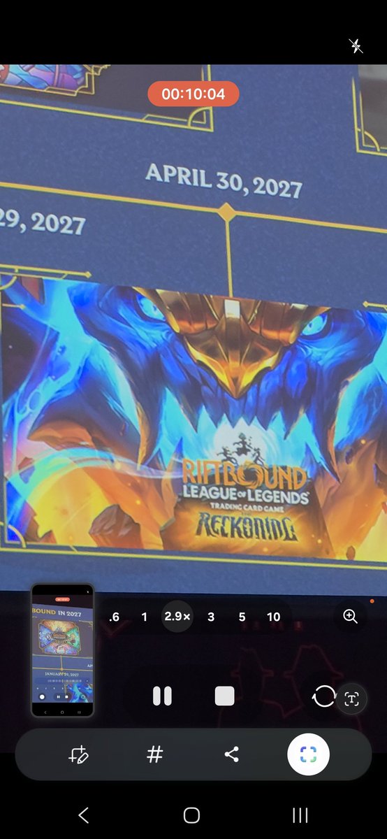 Collinka's tweet photo. Huge news for everything Riftbound! State of the game coming early next week. Release date for set 6 &amp; 7 as well as names! What is everyone most excited about? #riftbound https://t.co/a7amH2lTmN