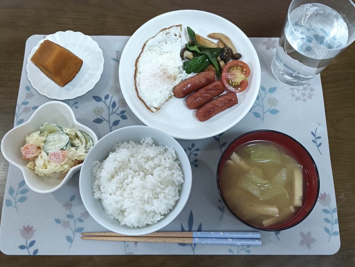 grandwaon's tweet photo. おはようございます
本日のグランドホームズ熊谷・行田の朝食です。職員が手作りでご提供しております。ご利用者様の笑顔溢れるグループホーム運営をして参ります。
#グランドホームズ　#障がい者グループホーム　#障がい者グループホーム熊谷・行田・日光・太田　#老障介護　https://t.co/58d0Wgj21x https://t.co/hoArRbDS8U
