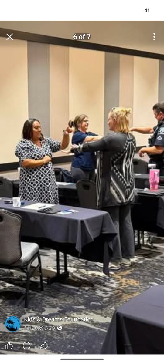 NEStatePatrol's tweet photo. Investigator Hutchison took part in some excellent training related to autism alongside many other local officers and deputies in Kearney.

Thanks to @AutismActionAAP for the training and partnership! https://t.co/1cuTT64rwr