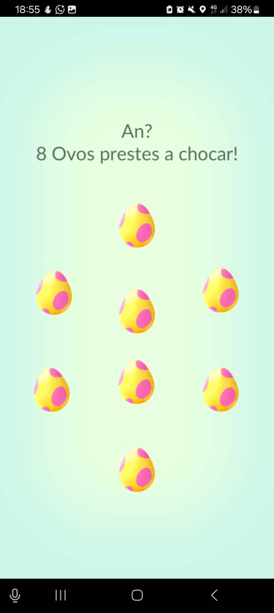 PokedexGDOM's tweet photo. 8 ovos direto do Japão pra ajudar nos 10kk de distância em trocas https://t.co/NLx1AXYND8