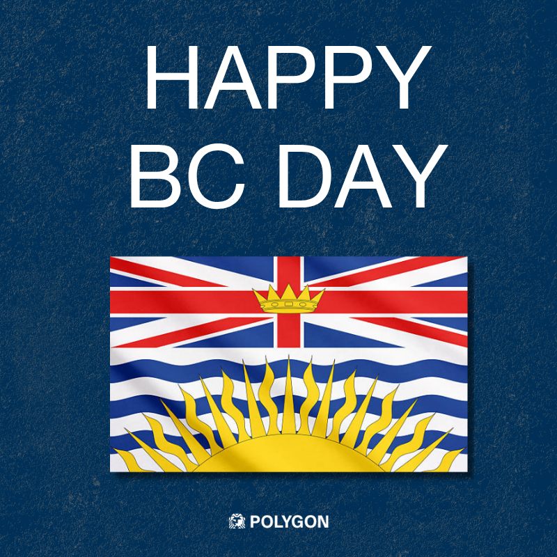 polygonhomes's tweet photo. Happy BC Day! As a proudly BC-owned and operated company, we’re grateful to help create homes and communities across this beautiful province.   

As a reminder, we're open 12–6pm today, drop by and explore our homes. Visit https://t.co/bMvz45gAfU to view our sales office locations and find a community near you.