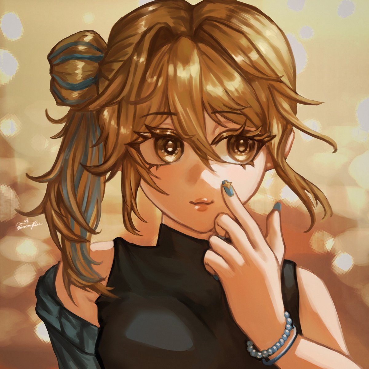bloompowart's tweet photo. 🌞
-im soo happy, shes so pretty!! 
 #oc #commissionsopen https://t.co/dknw7Mj4Nq
