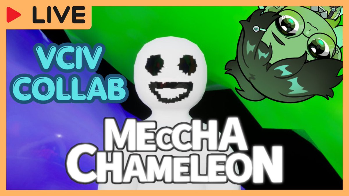 banibihon's tweet photo. #BanBanLIVE BACK AT IT WITH THE VCIV FRIENDS TO BE DRAW AND BE SILLY ON MECCHA CHAMELEON~~

purple link below ⤵︎ https://t.co/WW06D23PLP