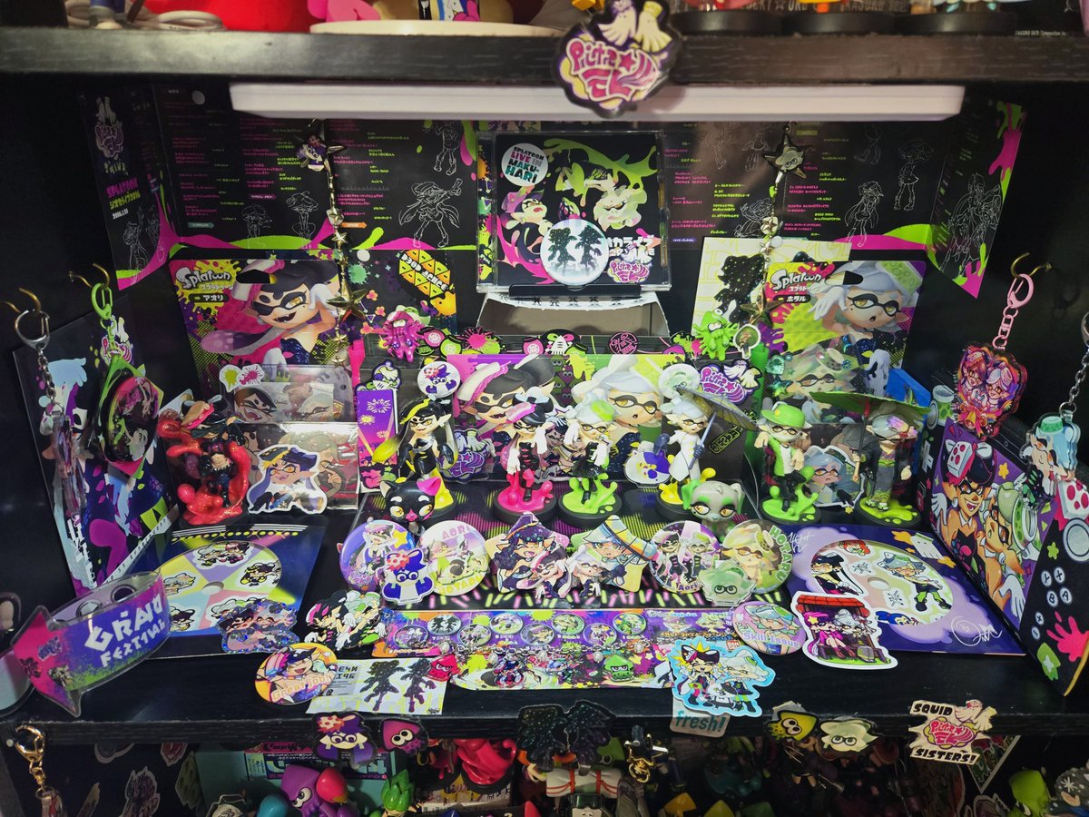 theduckthatdraw's tweet photo. I reorganized my shrine!^_^ https://t.co/2qDRnwy4Go