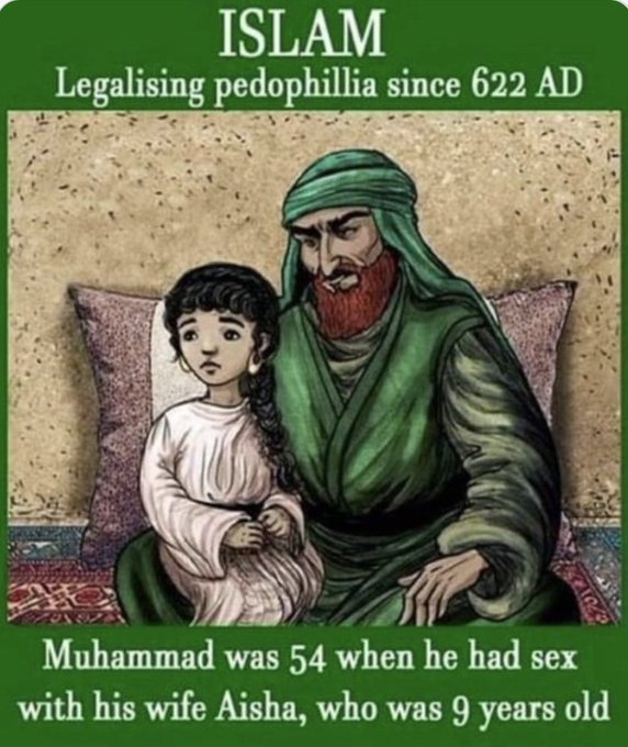 USMCMAGA's tweet photo. @AVGirl4Life Absolute Savages! These muslims are disgusting inhuman pond scum that treat women as disposable throwaways.
#FuckIslam #FuckMuhammad https://t.co/sirolVt8x5