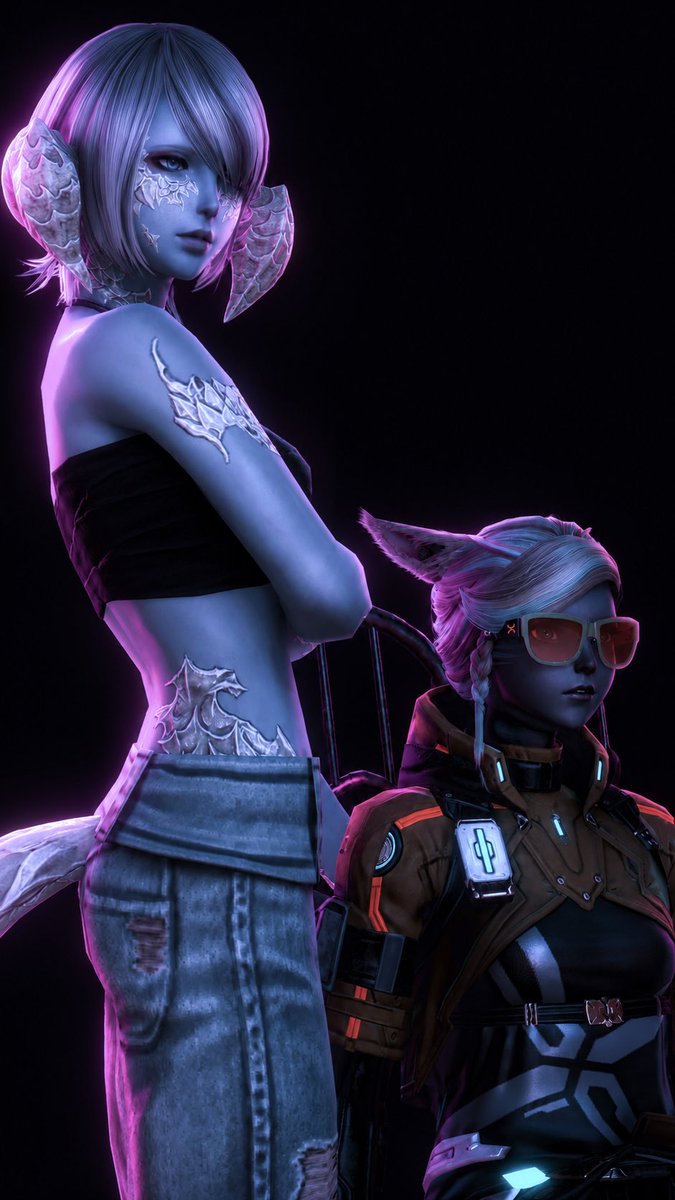 haretokidoki_ky's tweet photo. 異色コンビ🦀×🐈
#本日のアウラ #本日のミコッテ https://t.co/3Rhzo7Bz6V