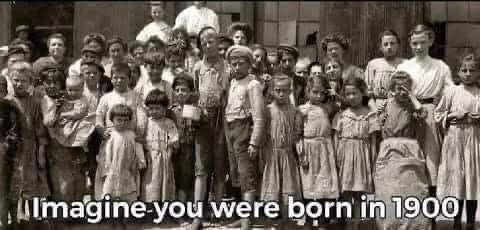 alvinfoo's tweet photo. Imagine being born in 1900.
When you are 14 years old
World War I begins
and ends when you are 18,
with 22 million dead.

Shortly after the world pandemic,
flu called ′′ Spanish ",
killing 50 million people.
You go out alive and free,
and you are 20 years old.

Then at the age of 29 you survive the global economic crisis that started with the collapse of the New York Stock Exchange causing inflation, unemployment and hunger.

Nazis come to power at 33.

You are 39 when world war 2. begins
and it ends when you are 45 during the Holocaust (Shoah), 6 million Jews die.

There will be a total of more than 60 million dead.

When your 52 the Korean war begins.

When you are 64, the Vietnam war begins and ends when you are 75.

A baby born in 1985 believes his grandparents have no idea how hard life is,
and survived several wars and disasters.

A boy born in 1995 and 25 today believes that the end of the world when his Amazon package takes more than three days to arrive or if he doesn't exceed 15 likes for his posted photo on Facebook or Instagram...

In 2020., many of us live in comfort, have access to various sources of entertainment at home and often have more than needed.

But people complain.

They have electricity, phone, food, hot water and a roof over their heads.

None of this existed.

But humanity survived much more serious circumstances and never lost the joy of life.

Maybe it's time to be less selfish, stop whining and crying and be positive.