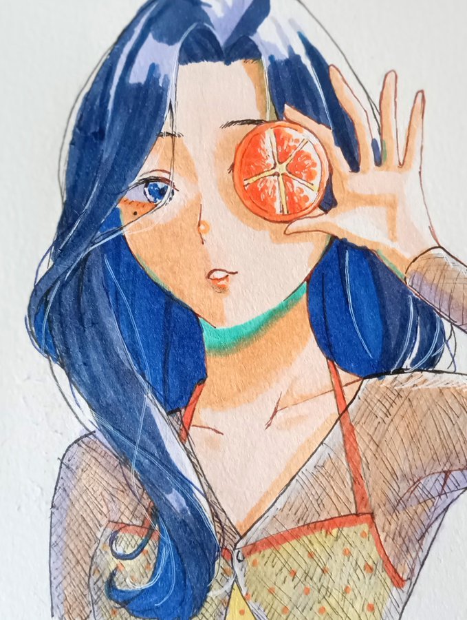 nuko1110's tweet photo. #今月描いた絵を晒そうᅠ https://t.co/G9bDx7R5wR