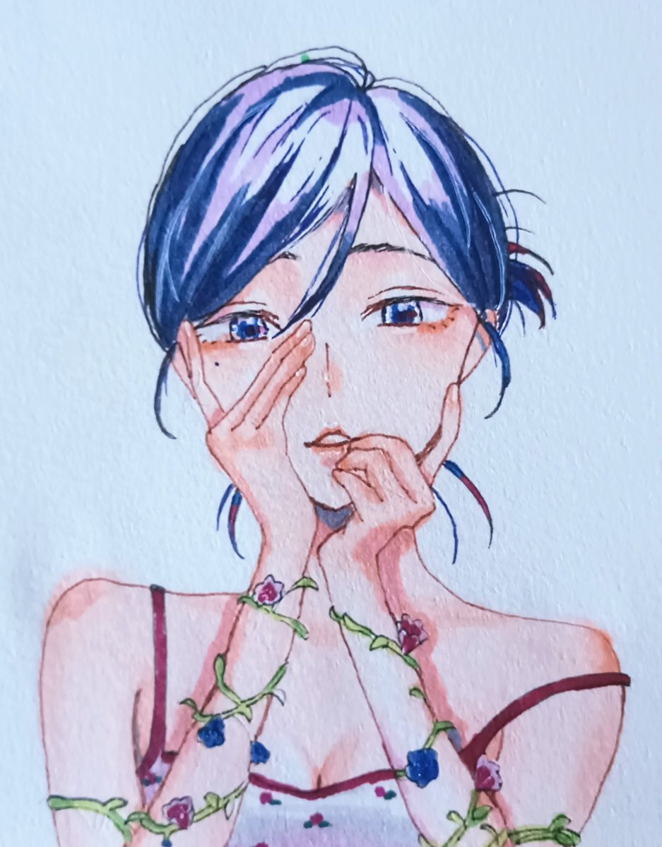 nuko1110's tweet photo. #今月描いた絵を晒そうᅠ https://t.co/G9bDx7R5wR