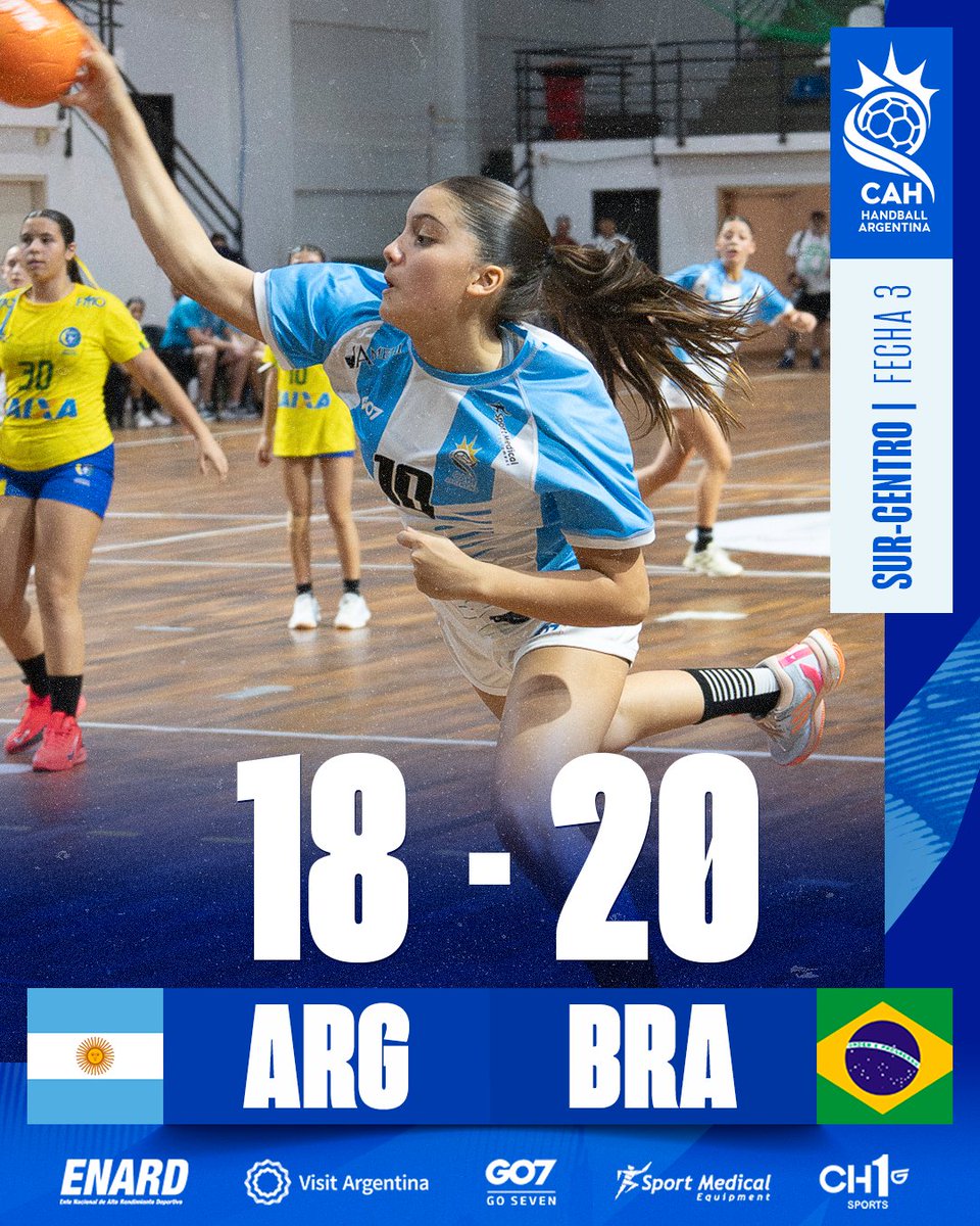 CAHandball's tweet photo. En tanto, el equipo femenino no pudo en su presentación ante Brasil. Las chicas darán vuelta la página rápidamente para medirse también ante el seleccionado chileno mañana a las 17hs, en busca de una victoria. https://t.co/ibW2uSJfWO