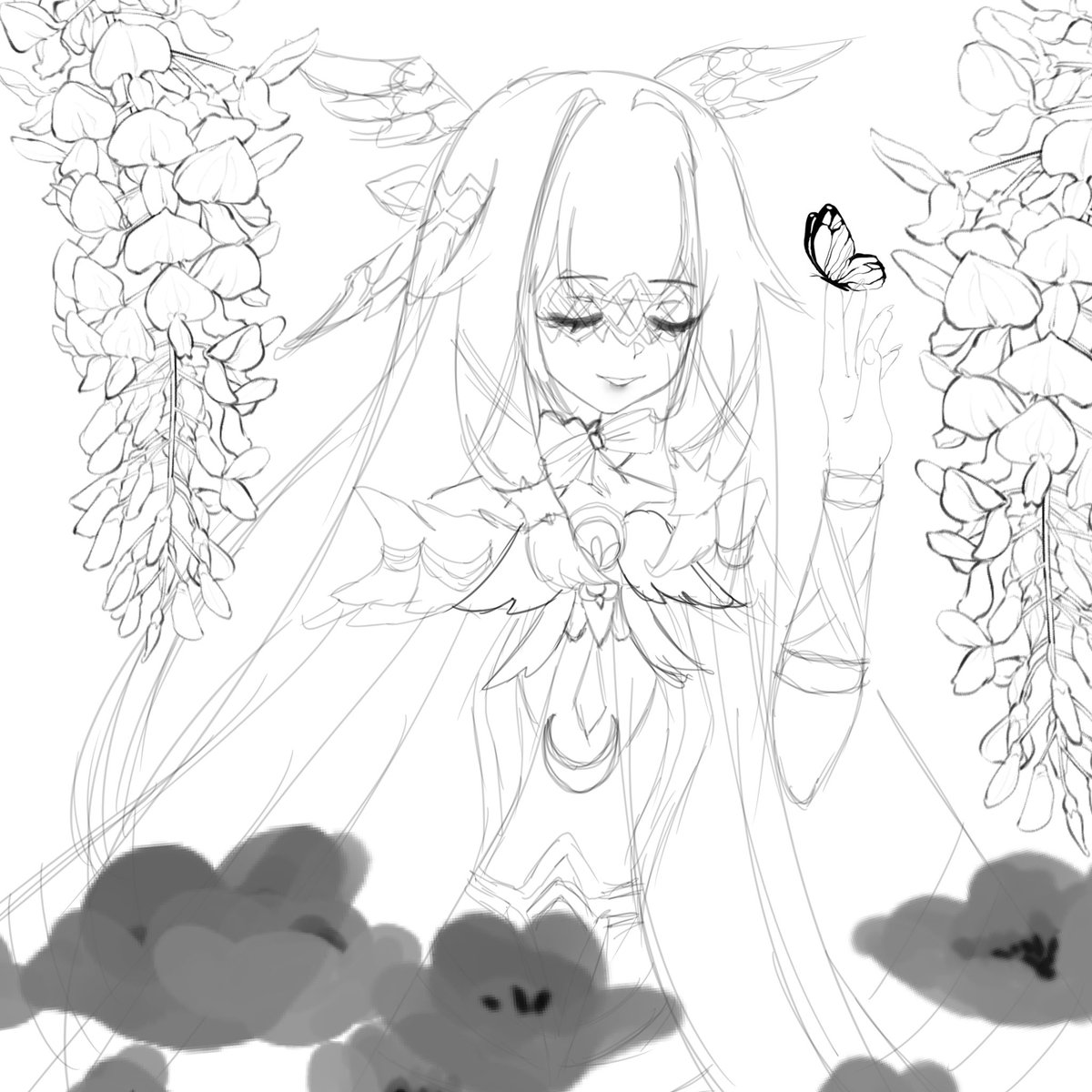 softxberries's tweet photo. Reasons why you should just trust the process.. 

I drew the first image and thought about giving up but it gets better as you redraw and revise!! #artmoots #wip https://t.co/w5aEXoDxEY